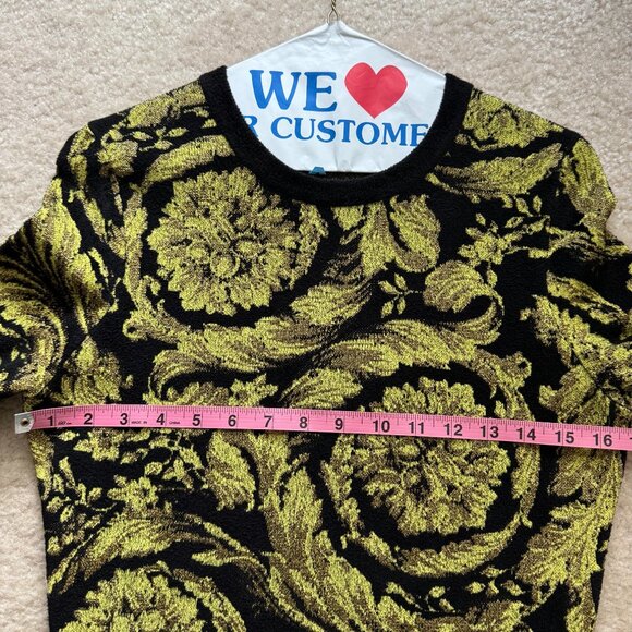 Versace Dress, IT42, Black and Gold - Picture 6 of 9